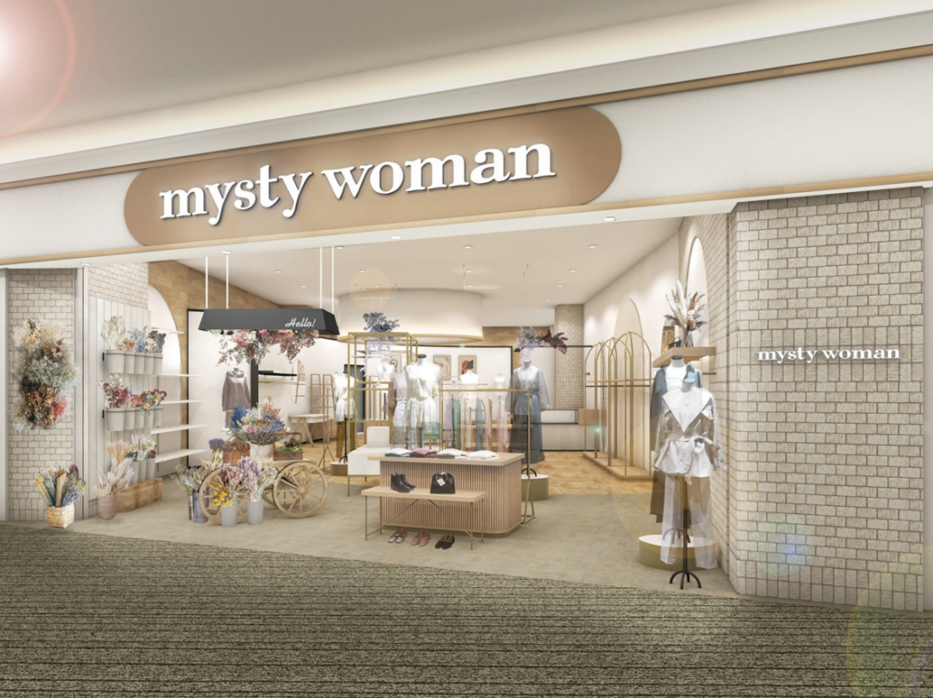 mysty woman越谷イオンレイクタウン店の外観イメージ