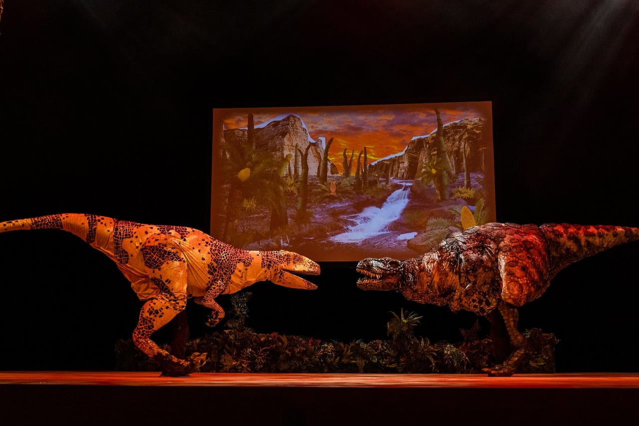 2021年には恐竜パークにはフクイラプトルとティラノサウルスのバトルショーが開催