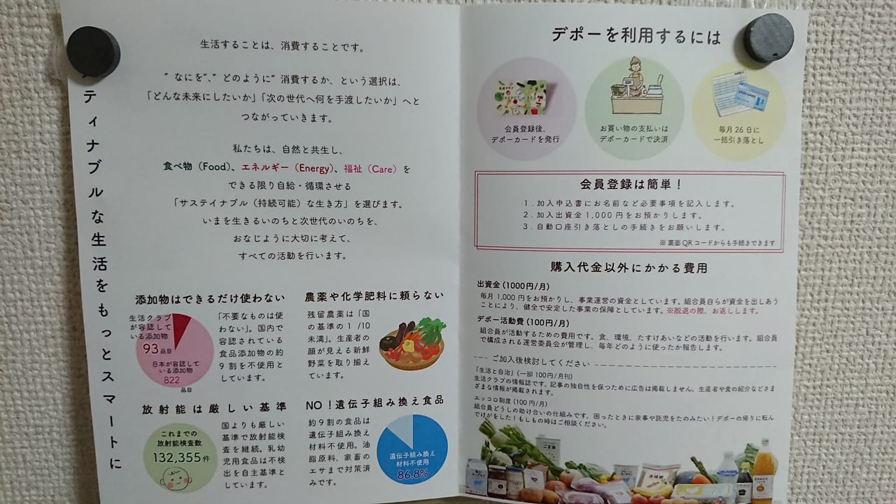 デポー越谷のチラシ