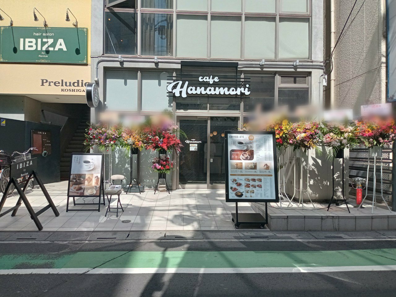 6月1日に越谷駅近くにカフェがオープン。その名前はCafe Hanamori越谷弥生町店