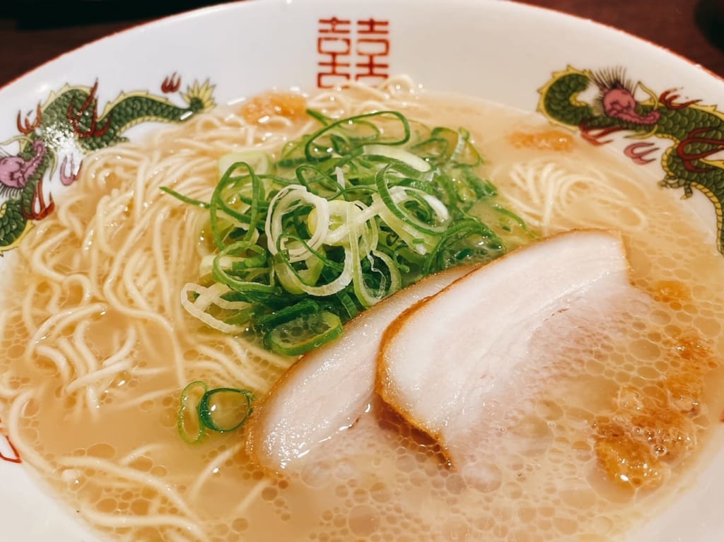 福やラーメンに食事にいきました。