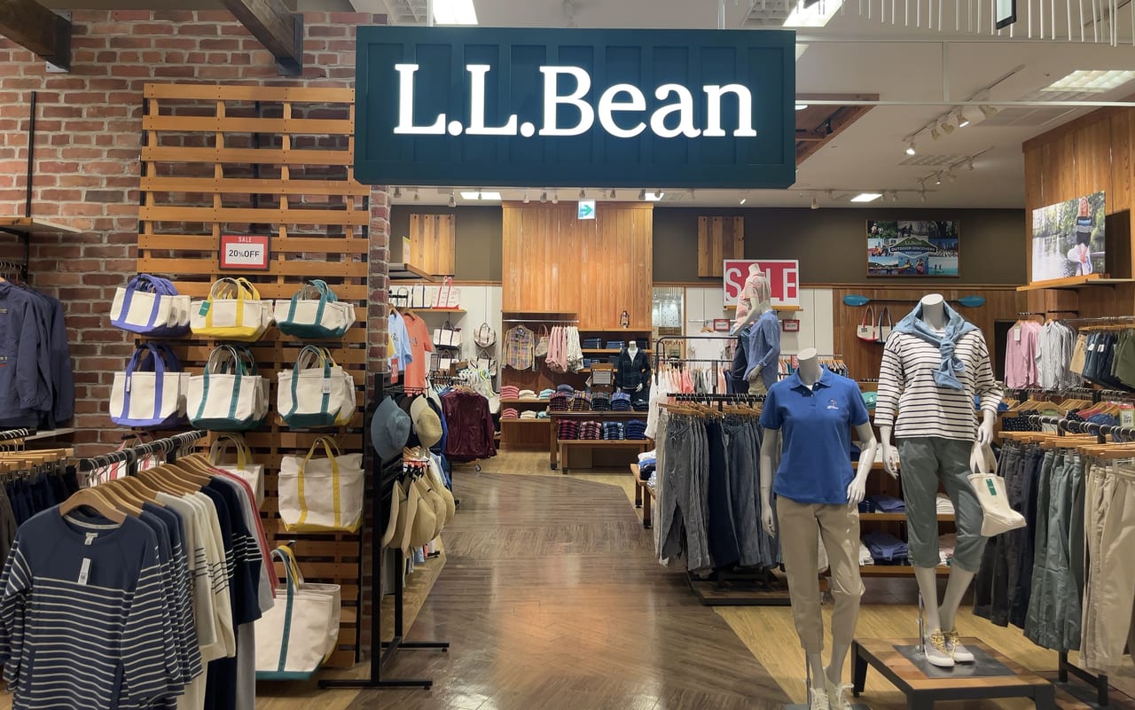 2023年レイクタウンL.L.Bean閉店外観2