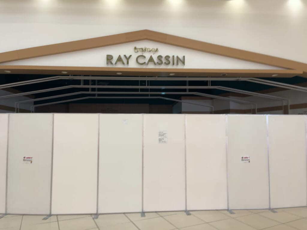 2024年frames RAY CASSIN閉店後外観