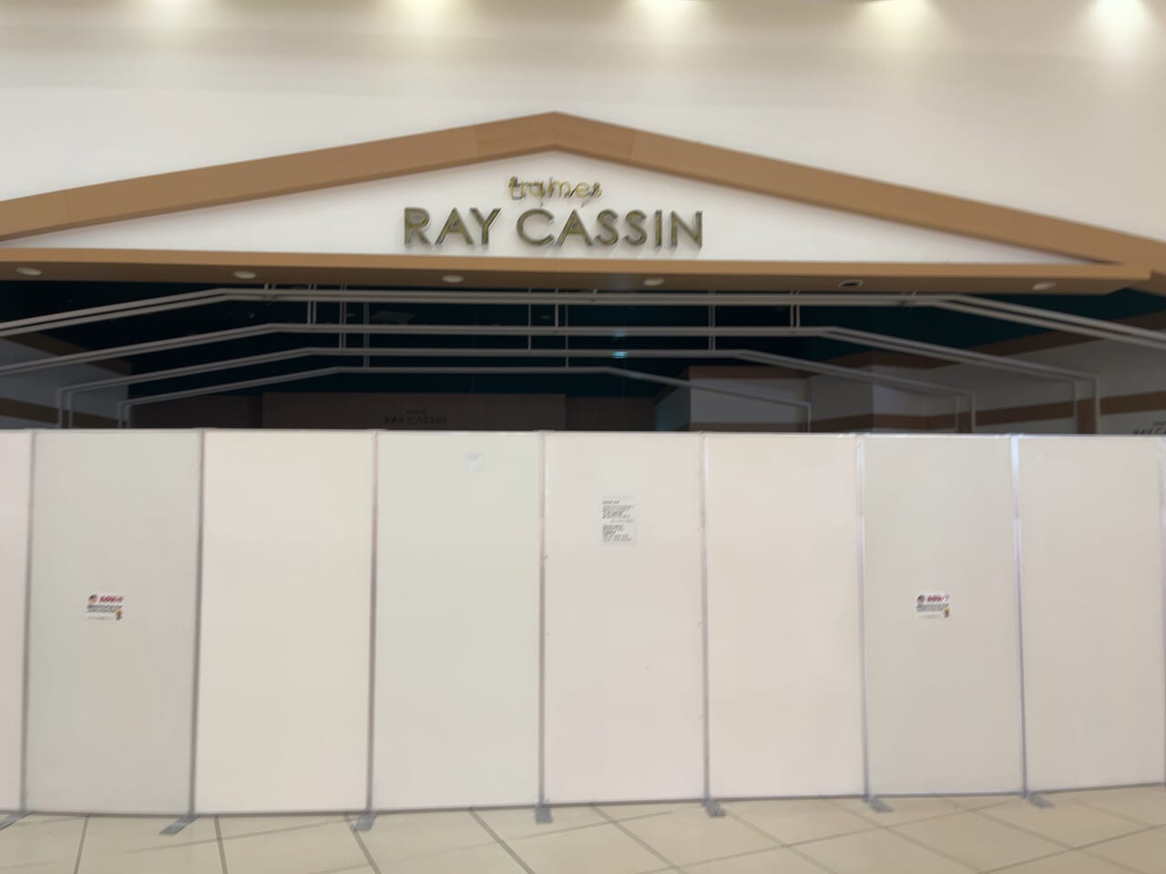 2024年frames RAY CASSIN閉店後外観