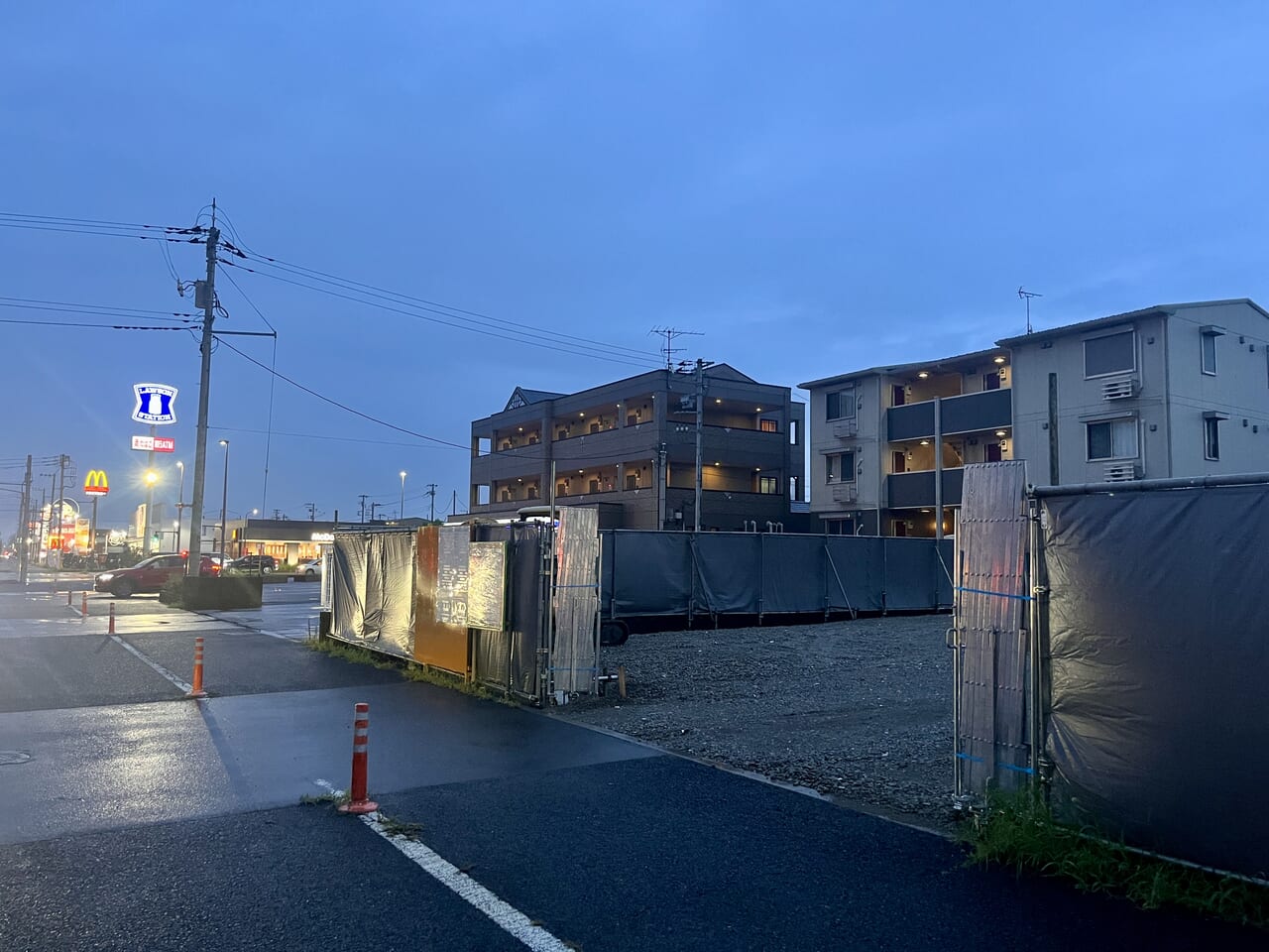 KFC越谷レイクタウン1丁目店予定地