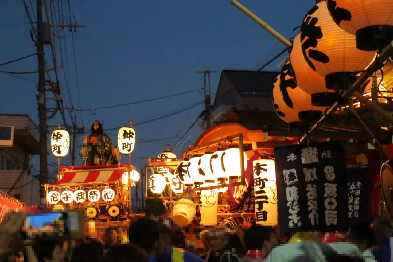 2024越ヶ谷秋祭り1