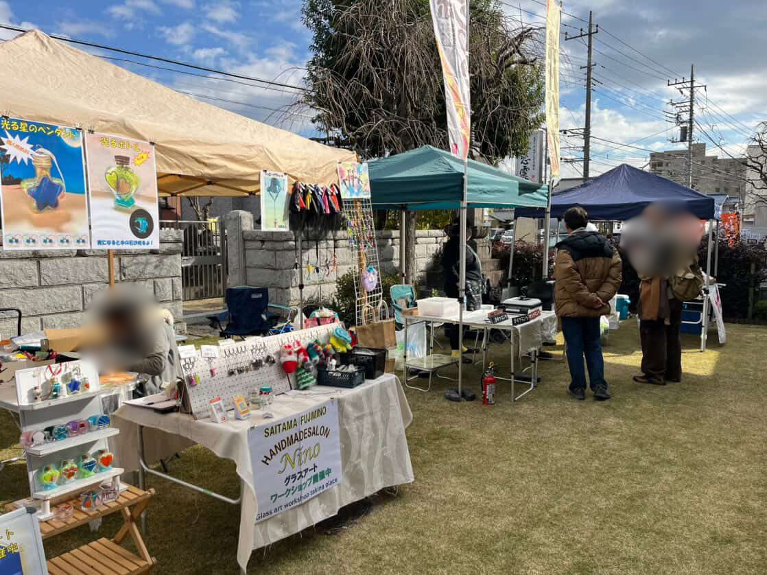 越谷市蒲生で開催のお寺deマルシェ