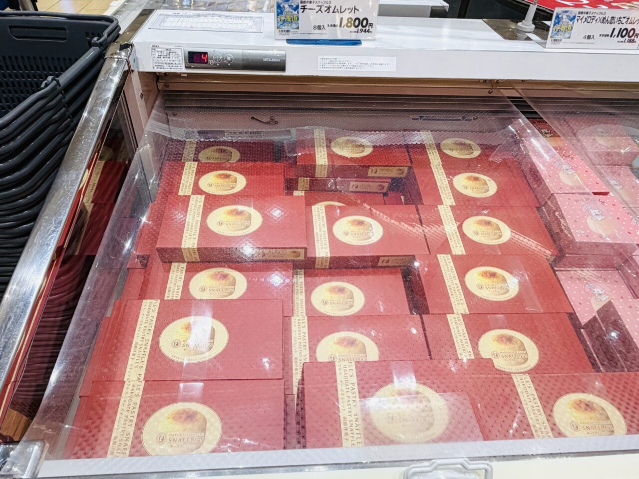 イオンレイクタウン北海道フェア白い恋人、スナッフルズ、六花亭、ルタオ、ノースマン