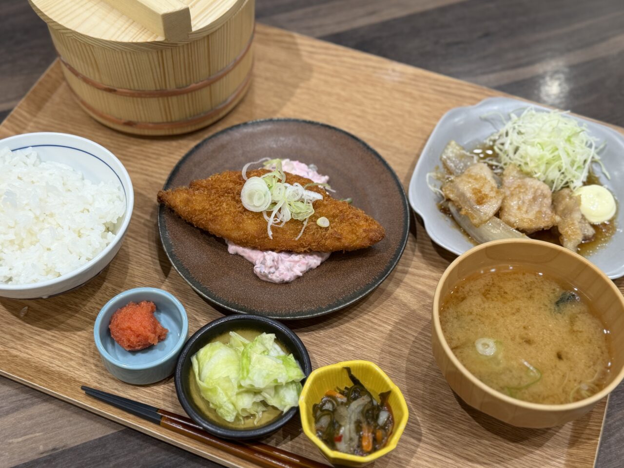 「鱈のフライ〜柴漬けタルタルソース〜」