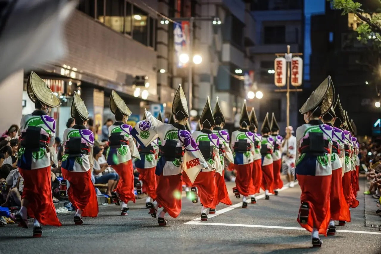 南越谷阿波踊りのポスター2026