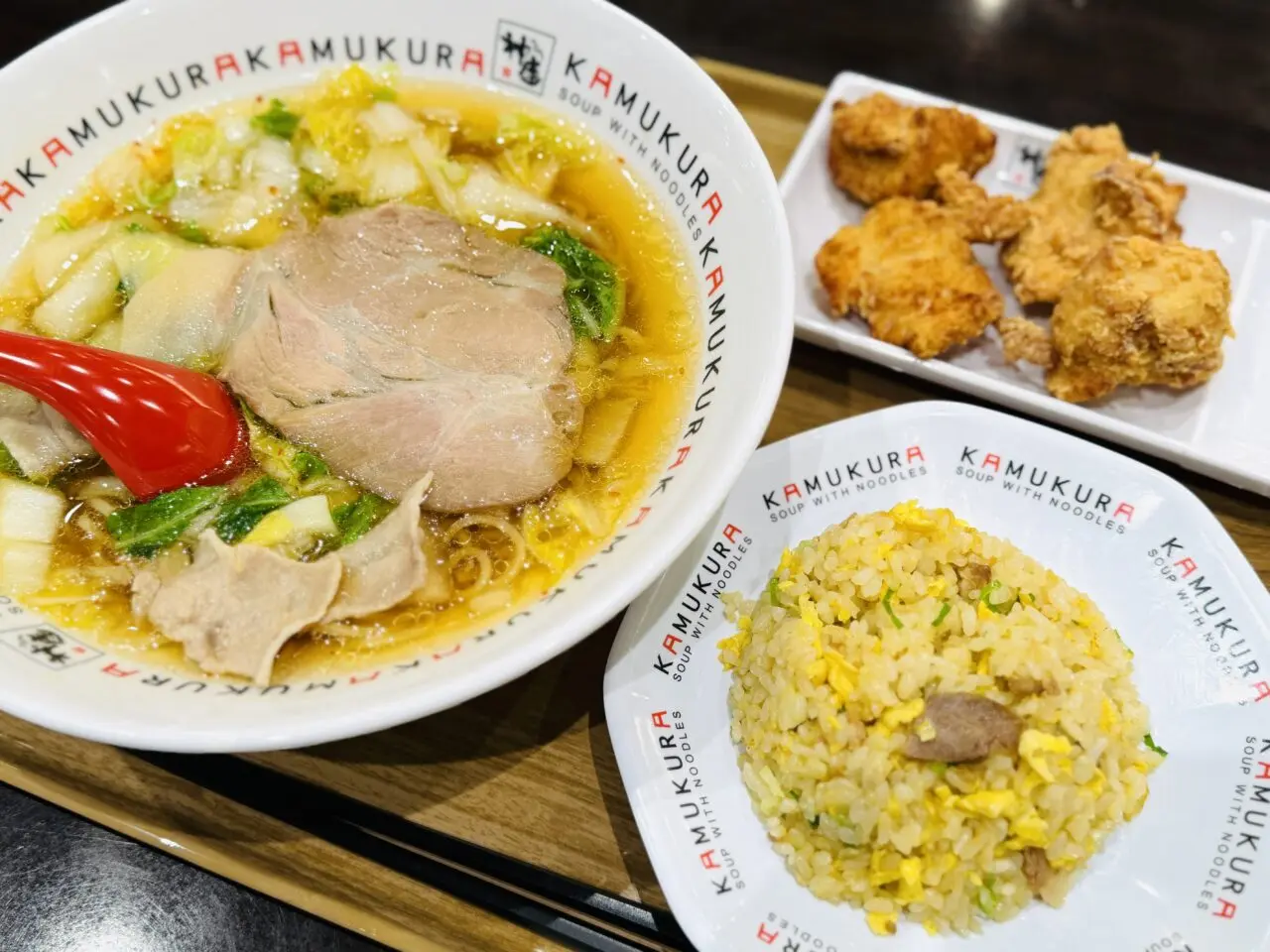 イオンレイクタウンにできたラーメン店どうとんぼり神座(かむくら)の野菜ラーメン