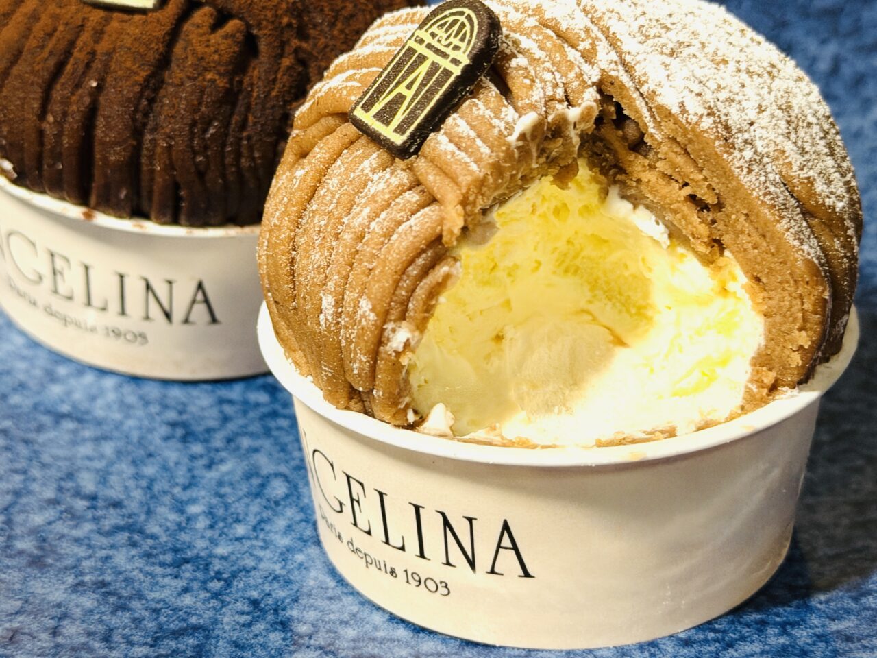 新越谷のVARIEヴァリエバリエにて、アンジェリーナのモンブランが期間限定出店中