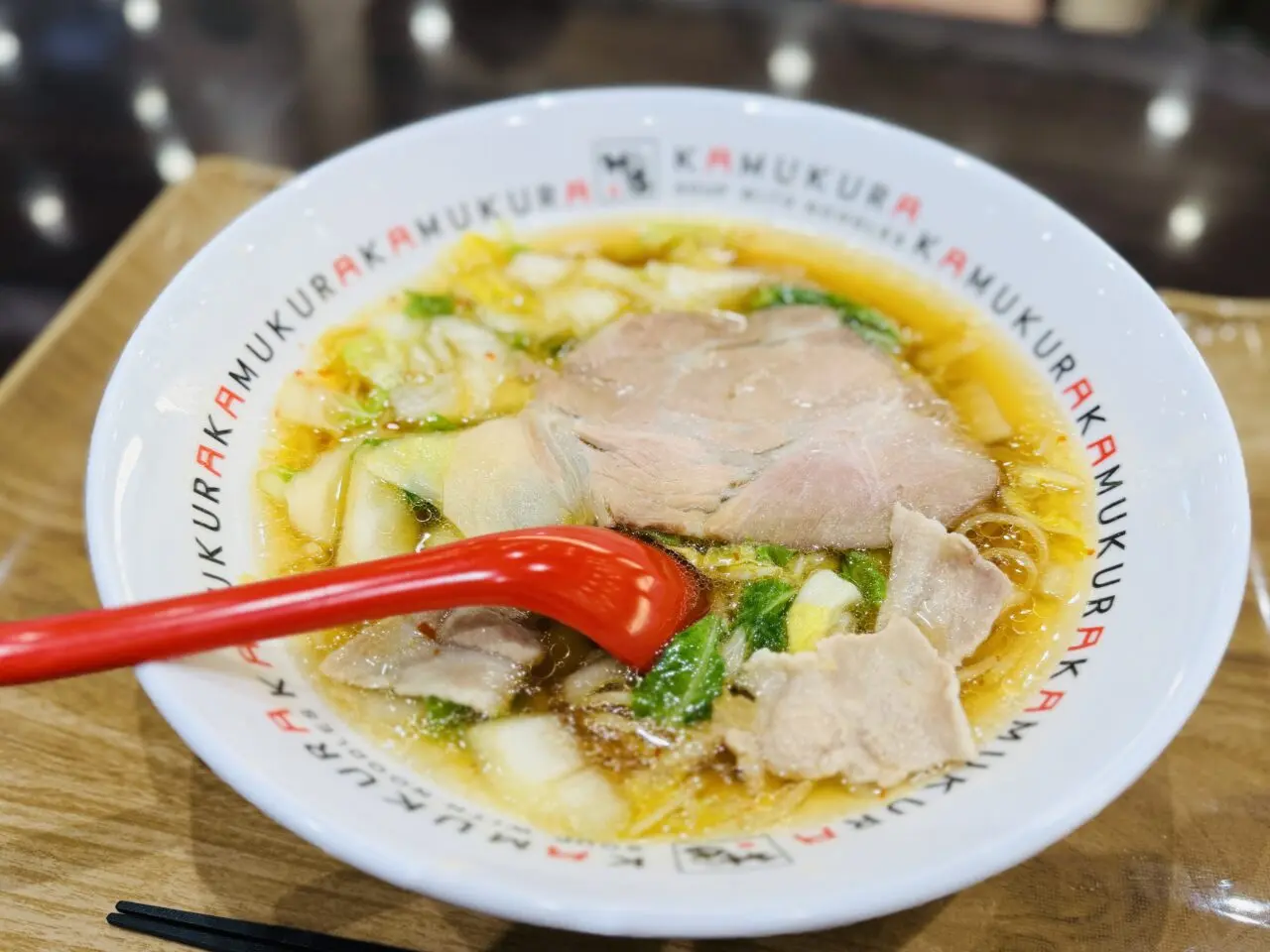 イオンレイクタウンにできたラーメン店どうとんぼり神座(かむくら)の野菜ラーメン